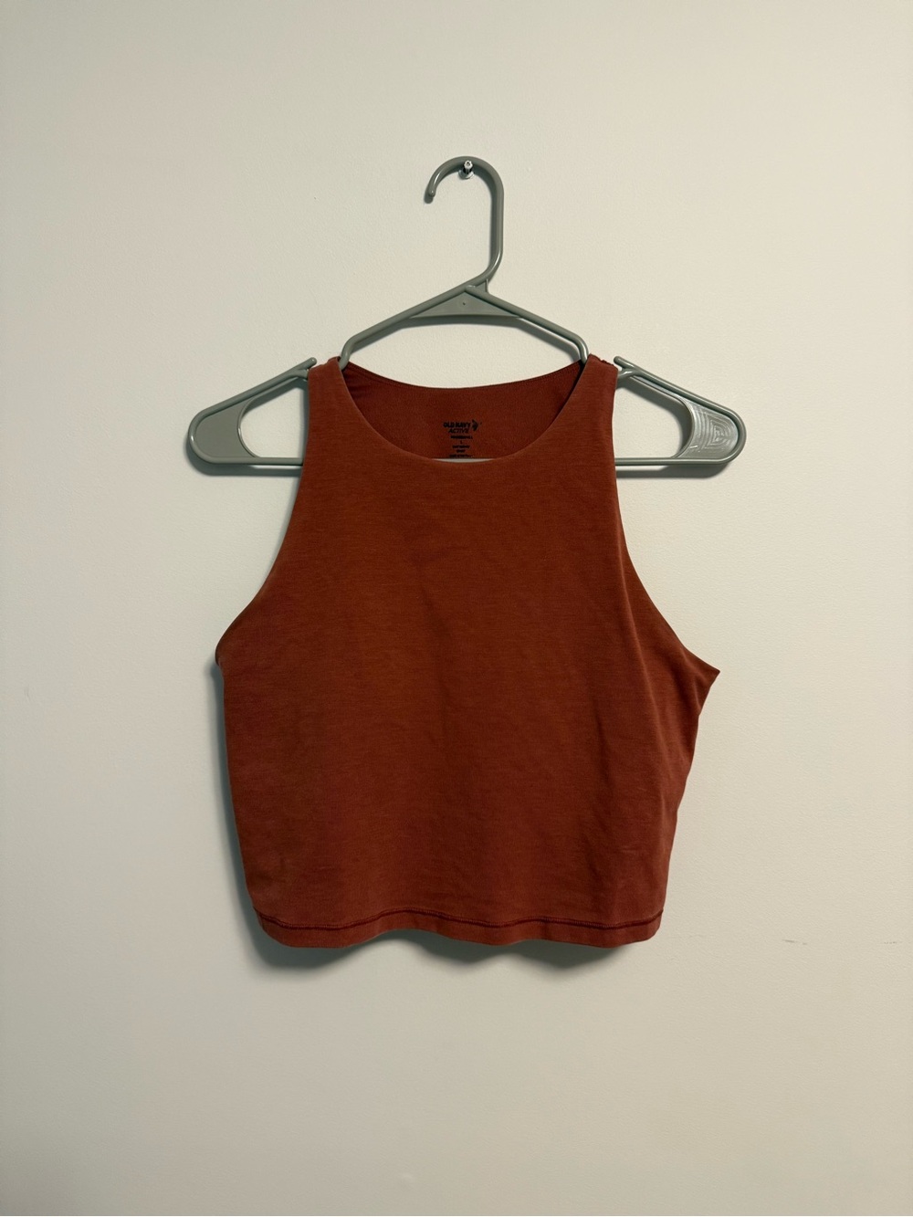 Old Navy Active Women’s Rust Cropped Tank Top